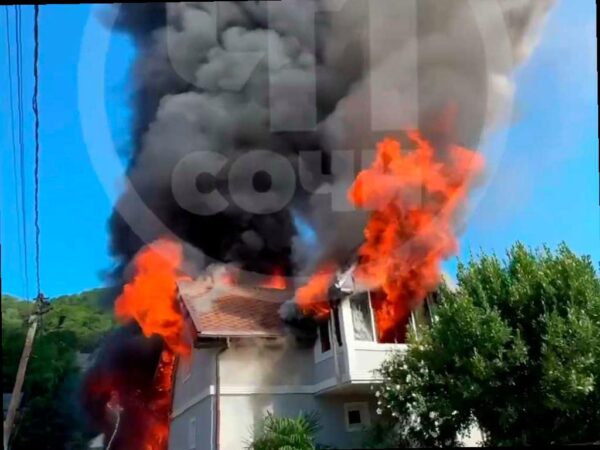 В селе Краевско-Армянское произошел пожар в жилом доме