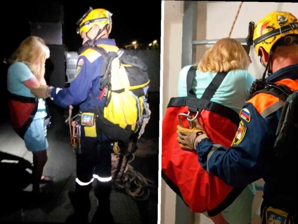 Женщина застряла на крыше 13-этажного дома в поселке Дагомыс
