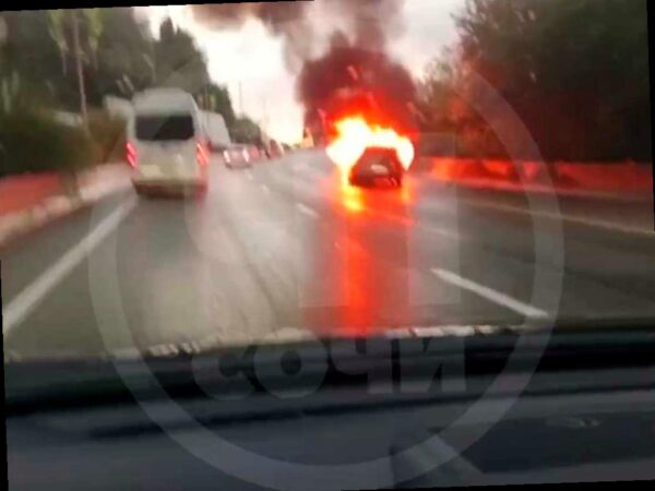 В Сочи произошел инцидент на дороге