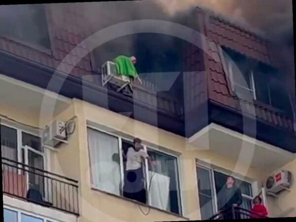 Более 100 человек помогают потушить пожар на улице Альпийской в Сочи