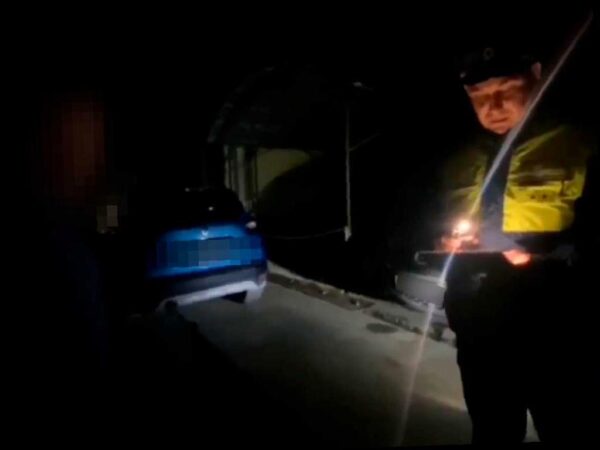 Пьяный водитель попал в неприятную ситуацию в Сочи