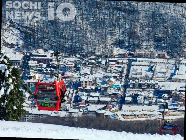 В Сочи ожидается шторм, мокрый снег и гололедица