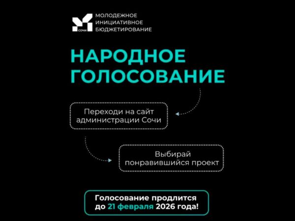 В Сочи стартовал конкурс молодежного инициативного бюджетирования