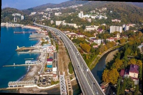 Темпорарная приостановка строительства трассы Джубга-Сочи из-за финанс