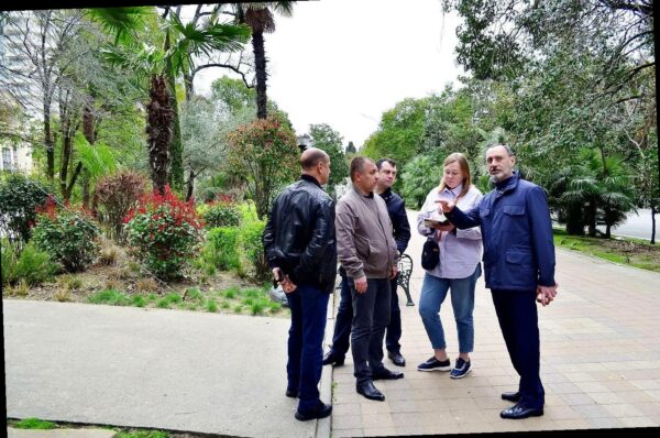 «Оценка состояния Сада российско-японской дружбы в Сочи»